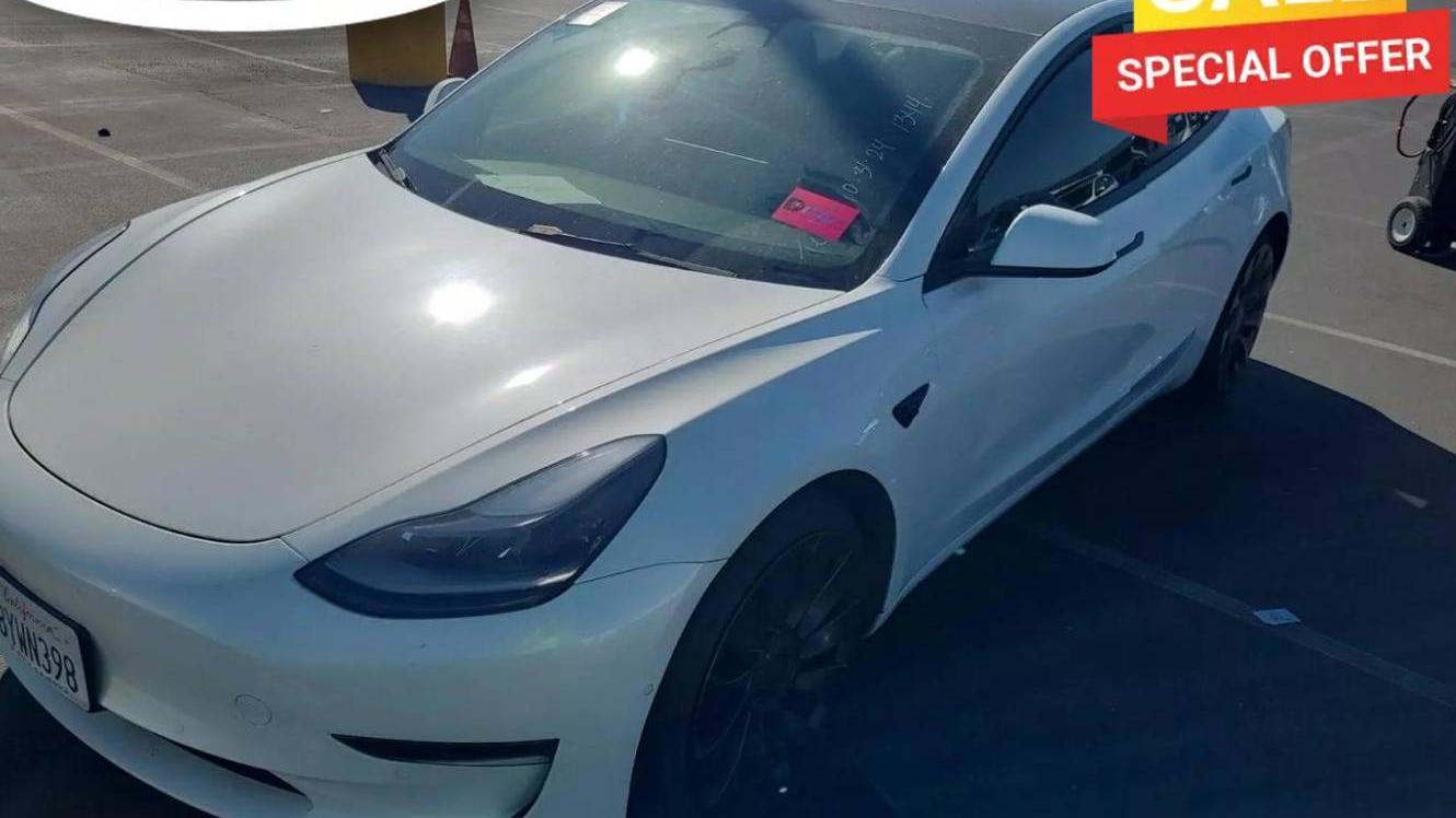 TESLA MODEL 3 2021 5YJ3E1EC3MF093093 image